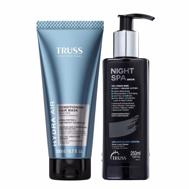 Kit Truss Hydra Air - CondMask 200ml + Night SPA 250ml