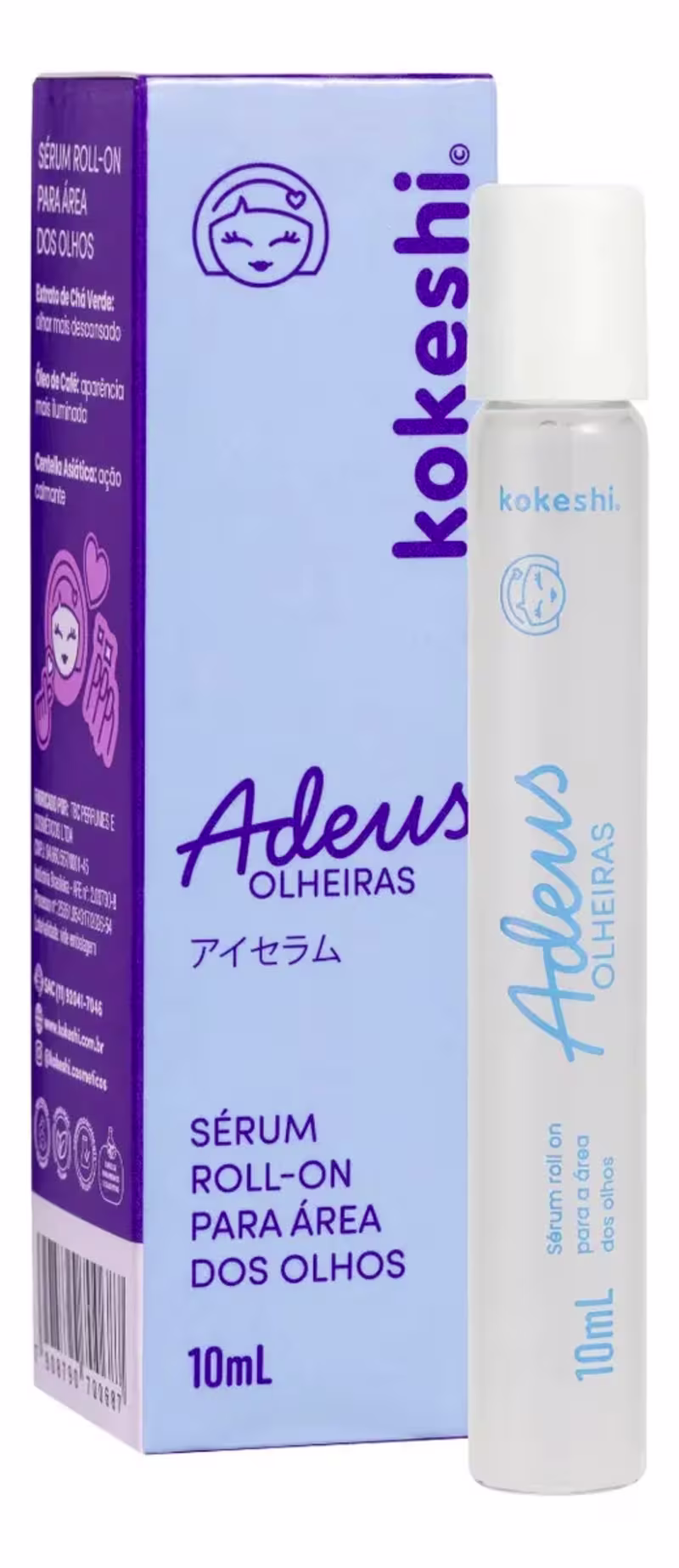 Kokeshi Serum Adeus Olheiras Roll On - 10Ml