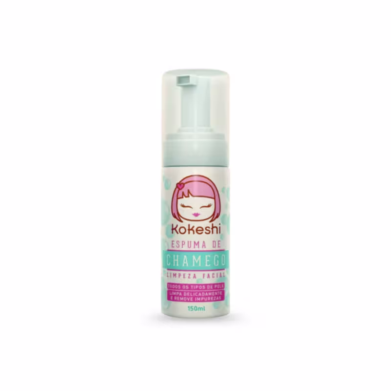KOKESHI ESPUMA DE CHAMEGO LIMPEZA FACIAL 150ML