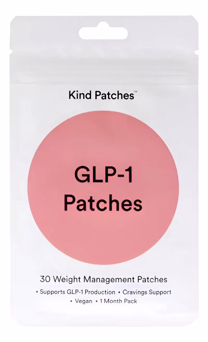 Kind Patches GLP-1 Berberine Patches – 30 Adesivos para Controle do Apetite e Suporte ao Emagrecimento
