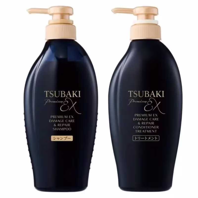 Kit Tsubaki Premium Ex Intesive Repair Duo Care, 2 produtos.