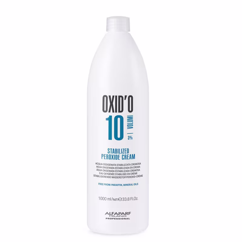 Alfaparf Milano Oxid'o - Pó Descolorante 400g + Água Oxigenada 3% 10 Volumes 1L