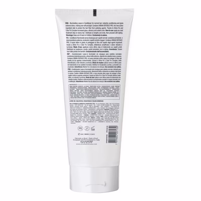 Kit Alfaparf Semi Di Lino Diamond - Shampoo 1L + Condicionador 1L + Leave in 200ml