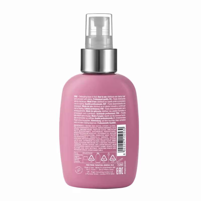Kit Alfaparf Semi di Lino Moisture - Shampoo 250ml + Leave in 200ml + Máscara 200ml + Fluído 125ml + Cristalli 50ml