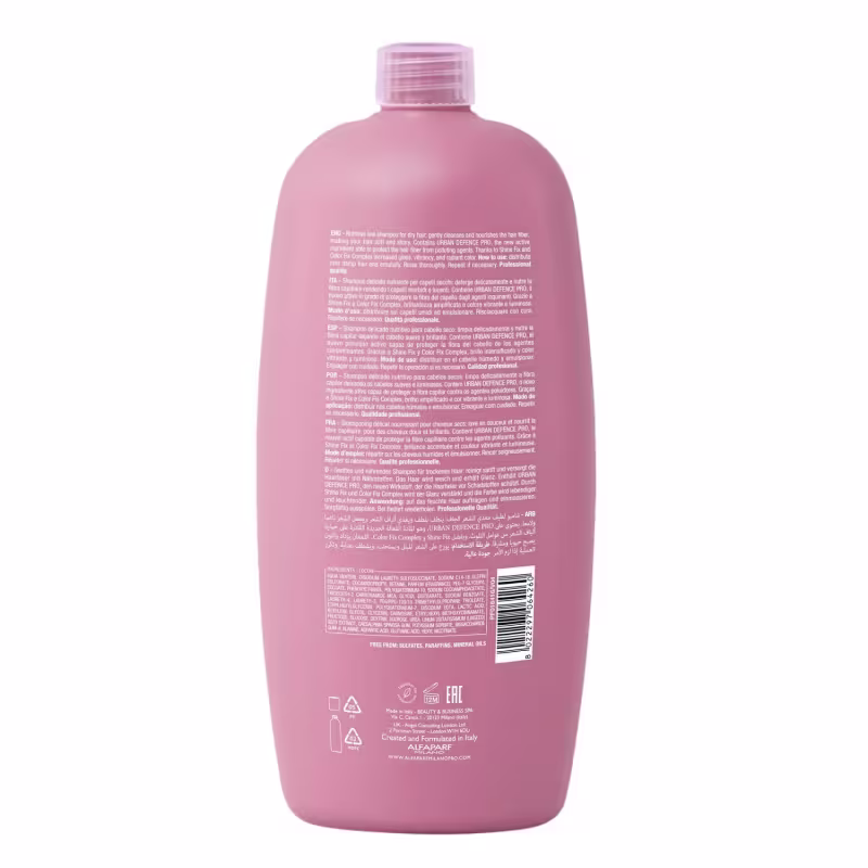 Kit Alfaparf Semi Di Lino Moisture -  Shampoo 1L +  Máscara 500ml +  3x Ampola 13ml + Válvula Pump