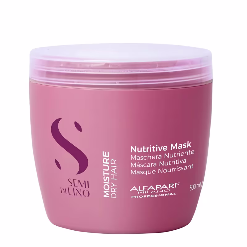 Kit Alfaparf Semi Di Lino Moisture -  Shampoo 1L +  Máscara 500ml +  3x Ampola 13ml + Válvula Pump