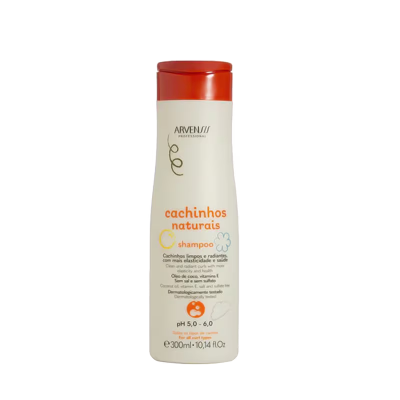 Kit Arvensis Cachinhos Naturais Shampoo 300ml + Condicionador 300ml