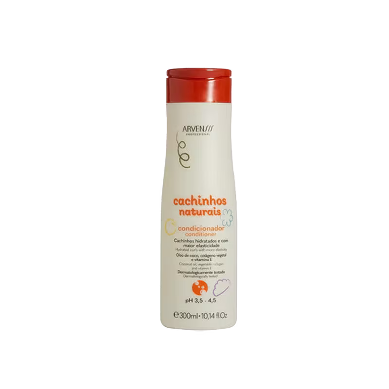 Kit Arvensis Cachinhos Naturais Shampoo 300ml + Condicionador 300ml