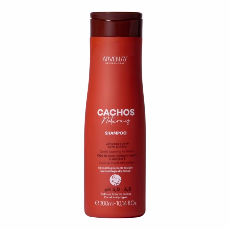 Kit Arvensis Professional Cachos Naturais - Shampoo 300ml + Ativador 300ml + Geleia Alta Fixação 300g