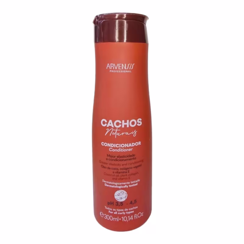 Kit Arvensis Professional Cachos Naturais - Shampoo & Condicionador 300ml + Máscara 300g