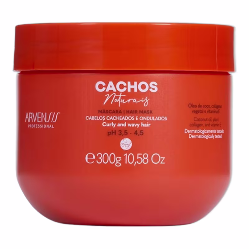 Kit Arvensis Professional Cachos Naturais - Shampoo 300ml + Máscara 300g