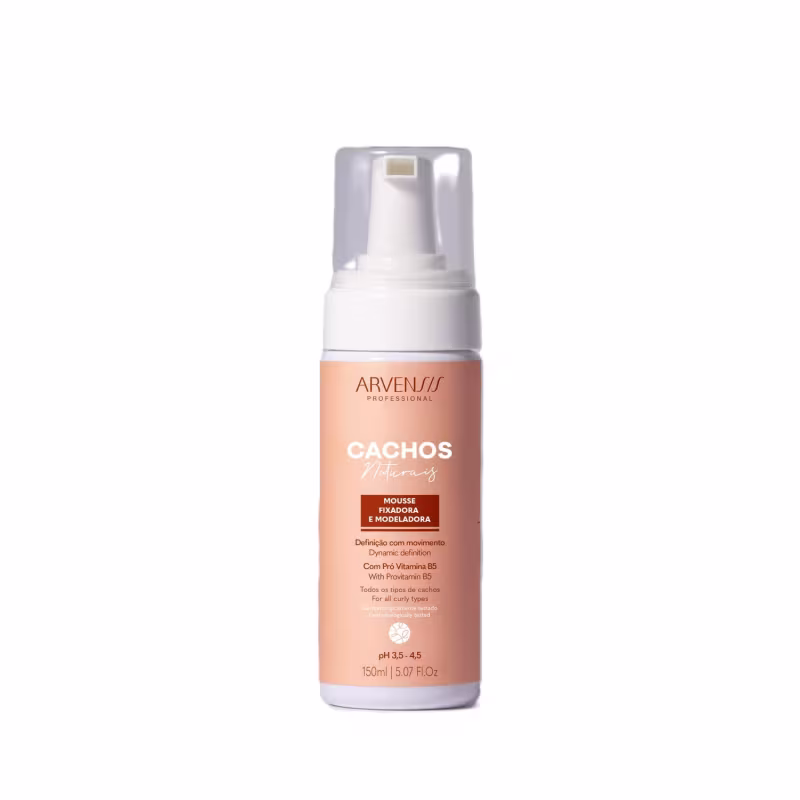 Kit Arvensis Cachos Naturais Light - Geleia Umectante 300ml + Leave-In 300ml + Mousse 150ml