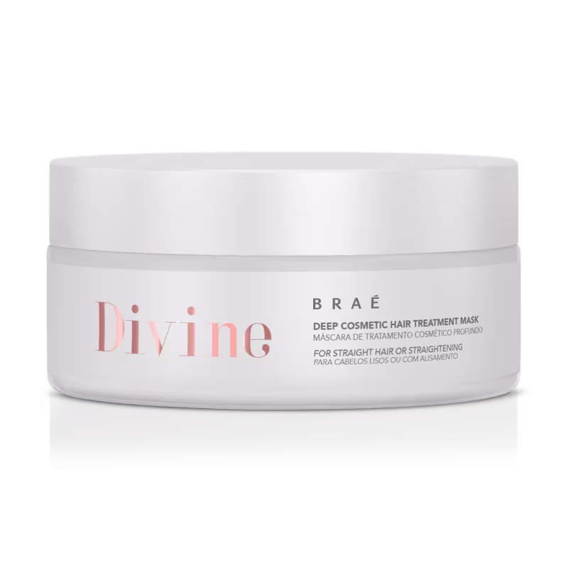 Kit Braé Cronograma Capilar 200g Máscara Divine + Revival + Fiber Mask