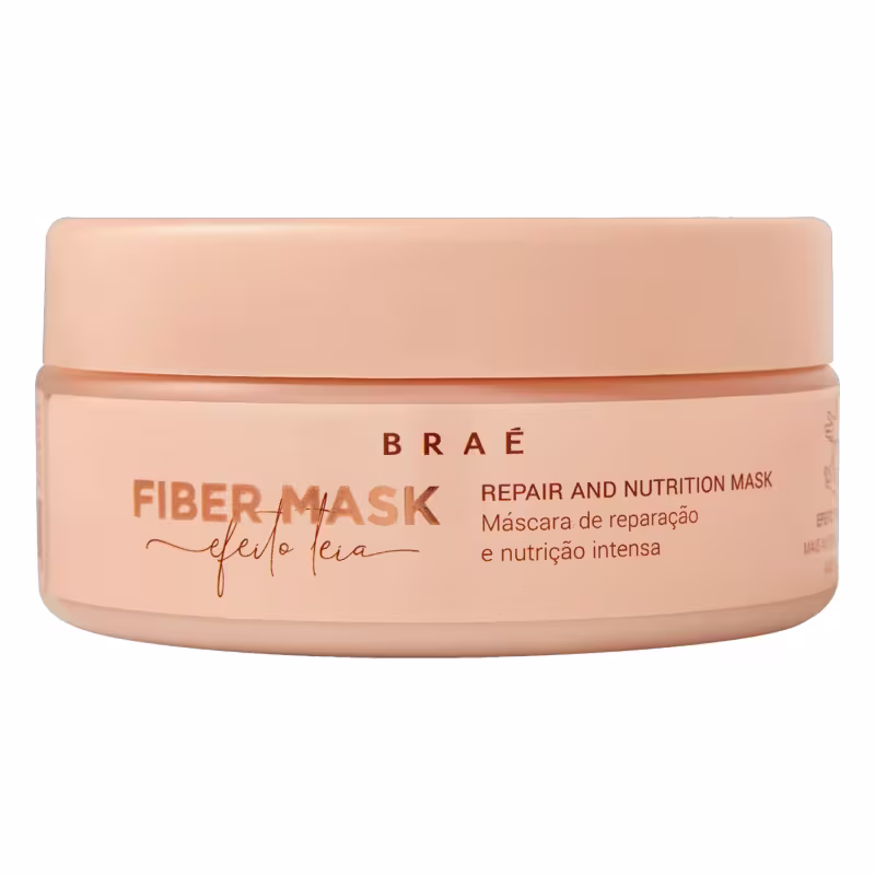 Kit Braé Cronograma Capilar 200g Máscara Divine + Revival + Fiber Mask