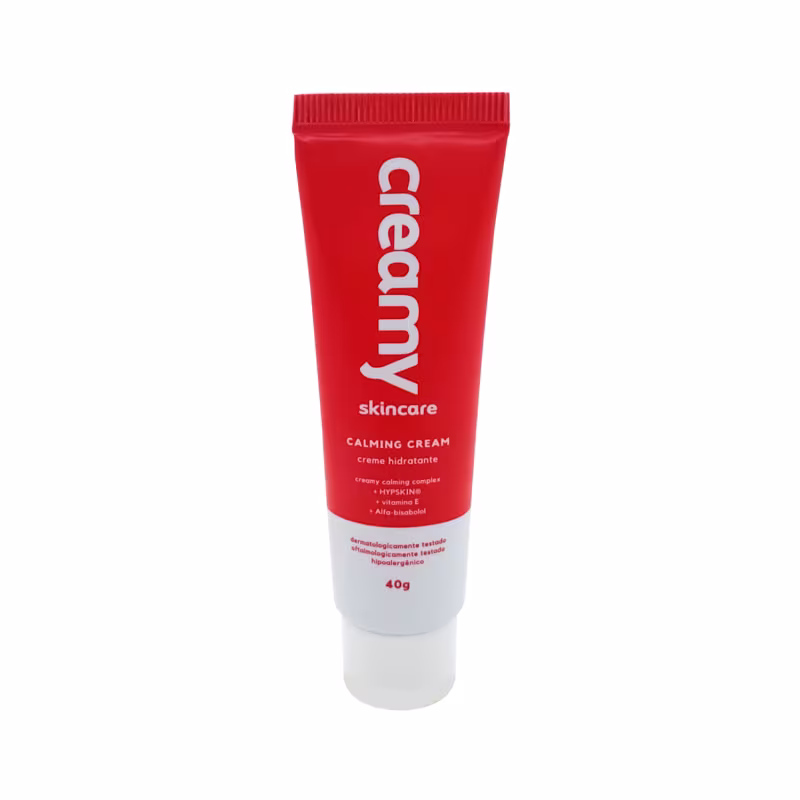 Kit Creamy Calming Cream + Protetor Solar + Limpador Facial Antioleosidade