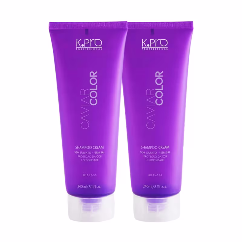 Kit K.Pro Caviar Color - Shampoo 240ml + Condicionador 240ml