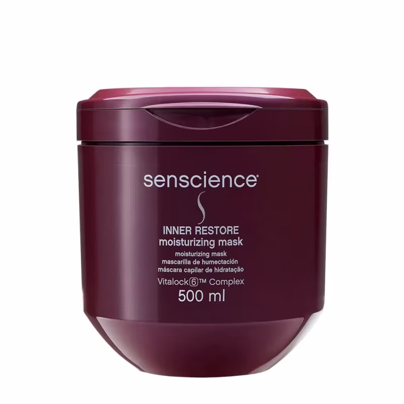 Kit Senscience Smooth - Shampoo 1 Litro + Inner Restore Moisturizing 500ml + CPR (2x25) + Válvula Pump