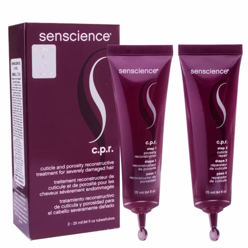 Kit Senscience Smooth - Shampoo 280ml + Moisture Lock Leave-In 150ml + CPR (2x25)