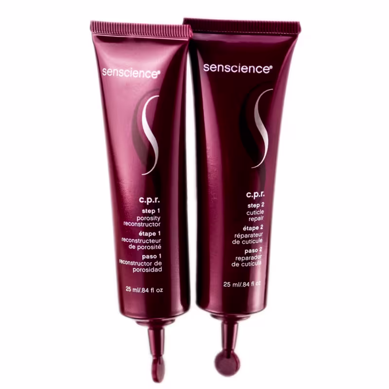 Kit Senscience Smooth - Shampoo & Condicionador 1 Litro + Inner Restore Moisturizing 500ml + CPR (2x25) + Válvula Pump