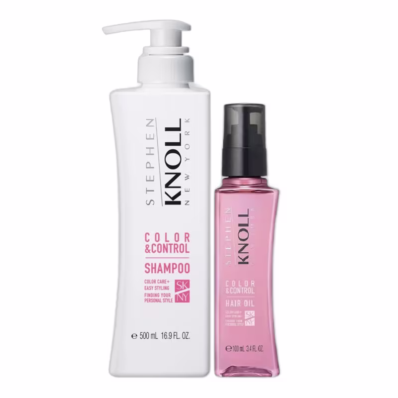 Kit Stephen Knoll Color & Control - Shampoo 500ml + Óleo 100ml