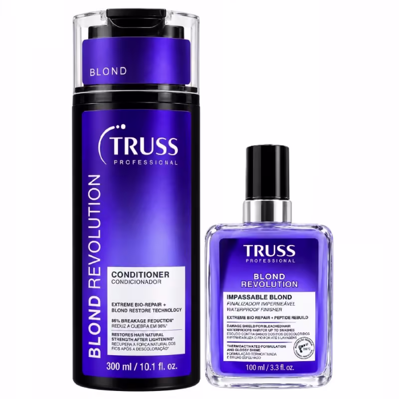 Kit Truss Blond Revolution - Condicionador 300ml  + Finalizador 100ml