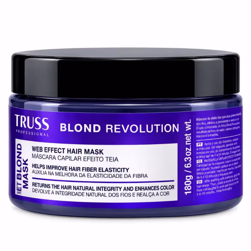 Kit Truss Blond Revolution - Shampoo & Condicionador 300ml  + Máscara 180g + Finalizador 100ml