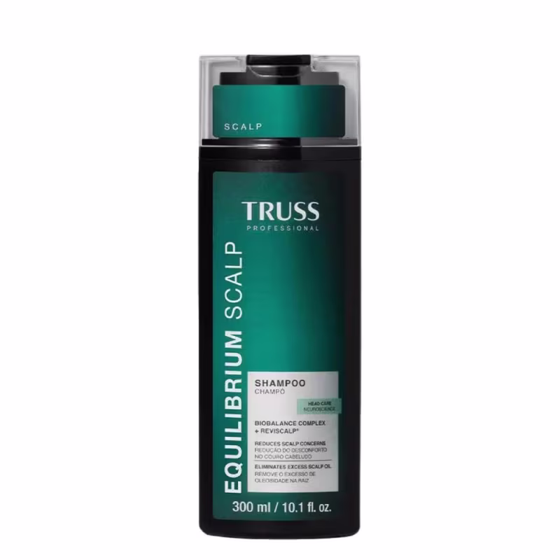 Kit Truss Equilibrium Scalp - Shampoo 300ml + Condicionador 300ml + Máscara 150g + Illuminatte Oil 60ml
