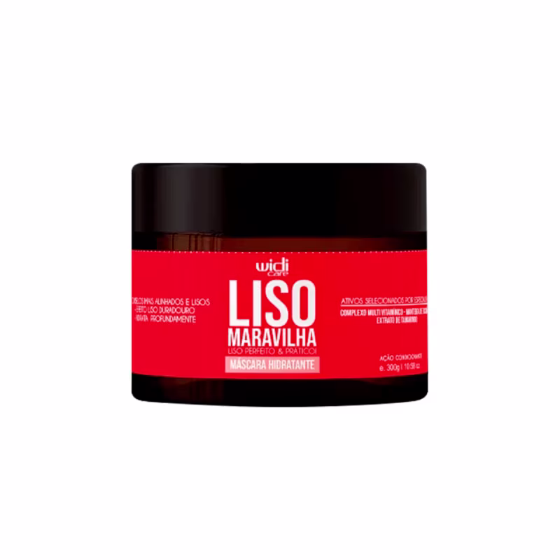 Kit Widi Care Liso Maravilha Shampoo 300ml + Condicionador 300ml + Máscara 300g