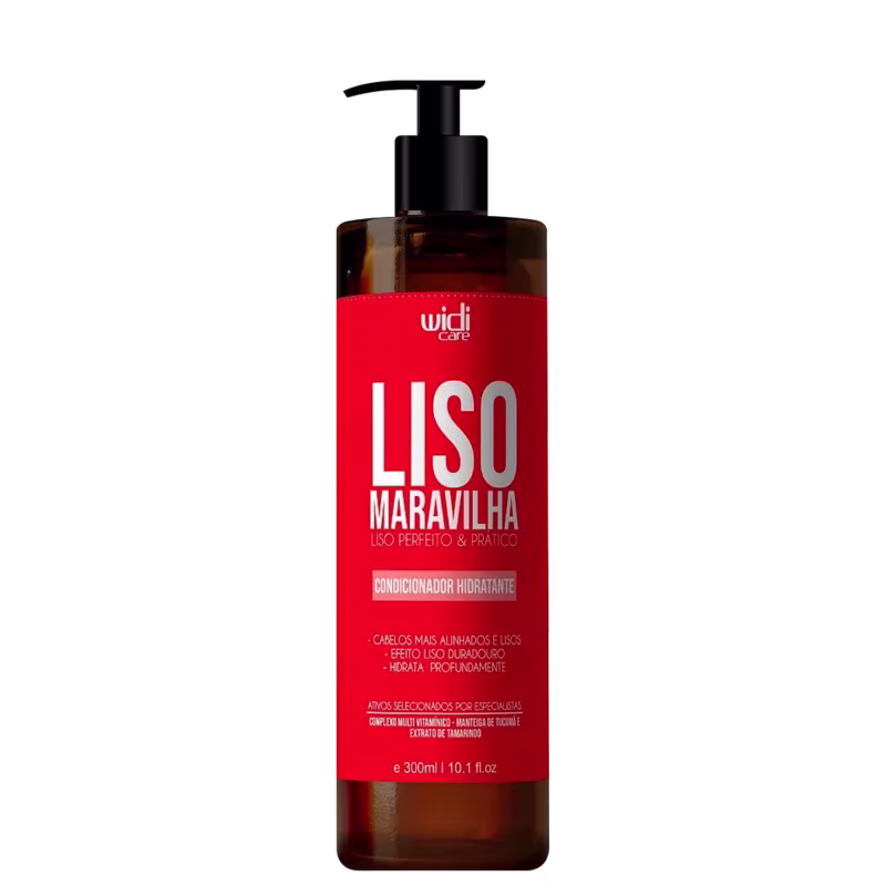 Kit Widi Care Liso Maravilha Shampoo 300ml + Condicionador 300ml + Máscara 300g