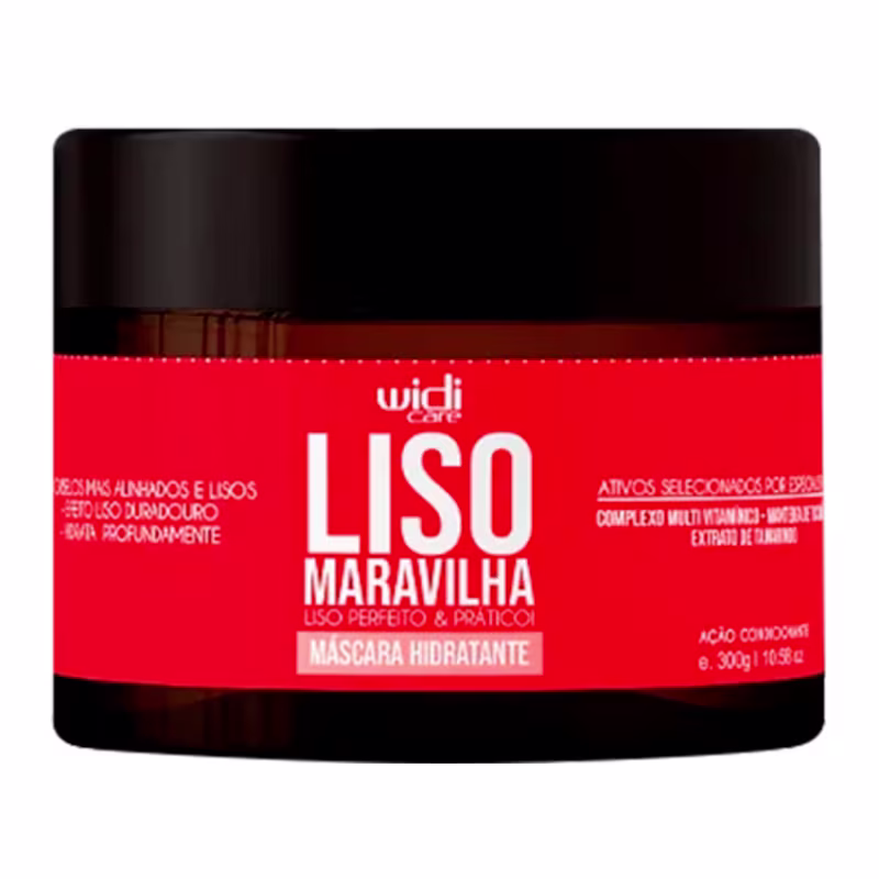 Kit Widi Care Liso Maravilha Shampoo 300ml + Condicionador 300ml + Máscara 300g