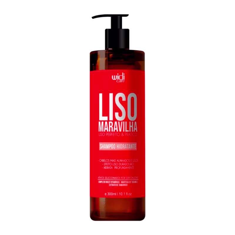 Kit Widi Care Liso Maravilha Shampoo 300ml + Condicionador 300ml + Máscara 300g