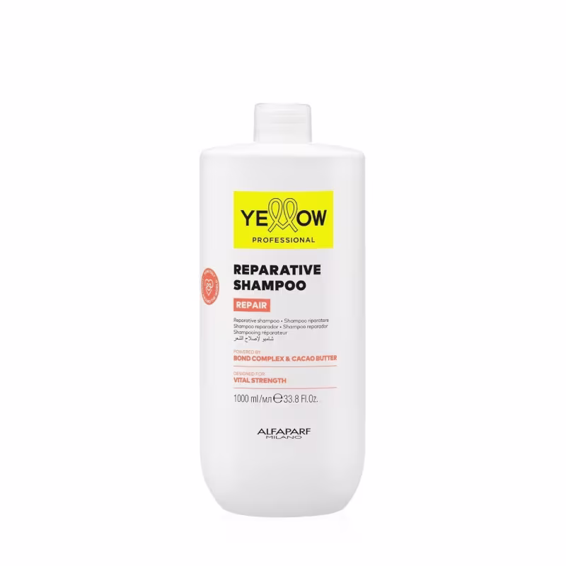 Kit Yellow Repair Tratamento Reparador - Shampoo 1L + Máscara 500ml