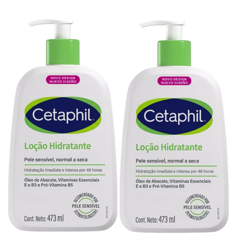 Kit Cetaphil Loção Hidratante Corporal e Facial (2 Unidades)