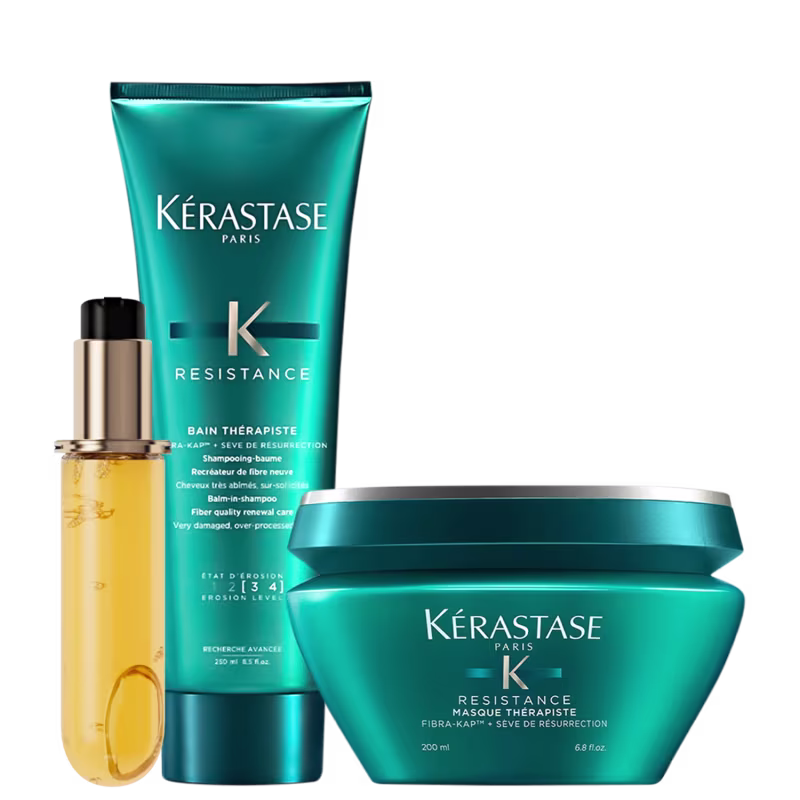 Kit Kérastase Résistance Elixir Ultime L'Huile Originale Refil Trio (3 Produtos)
