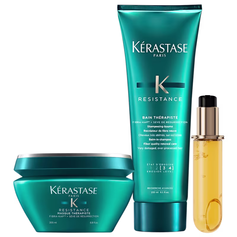 Kit Kérastase Résistance Elixir Ultime L'Huile Originale Refil Trio (3 Produtos)