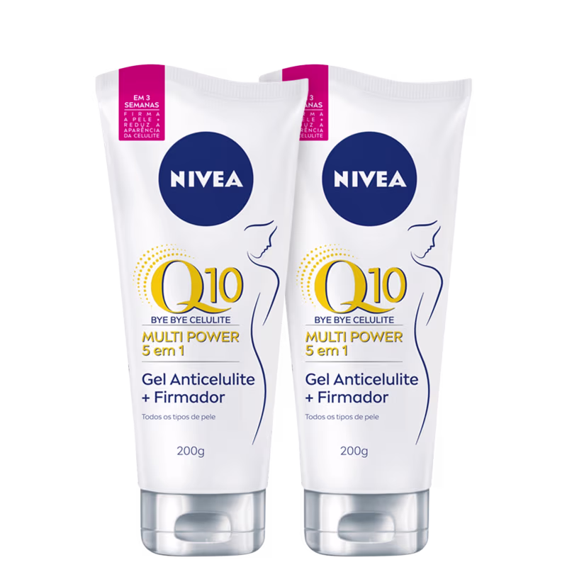 Kit NIVEA com 2 unidades do Gel Firmador Corporal Bye Bye Celulite de 200g