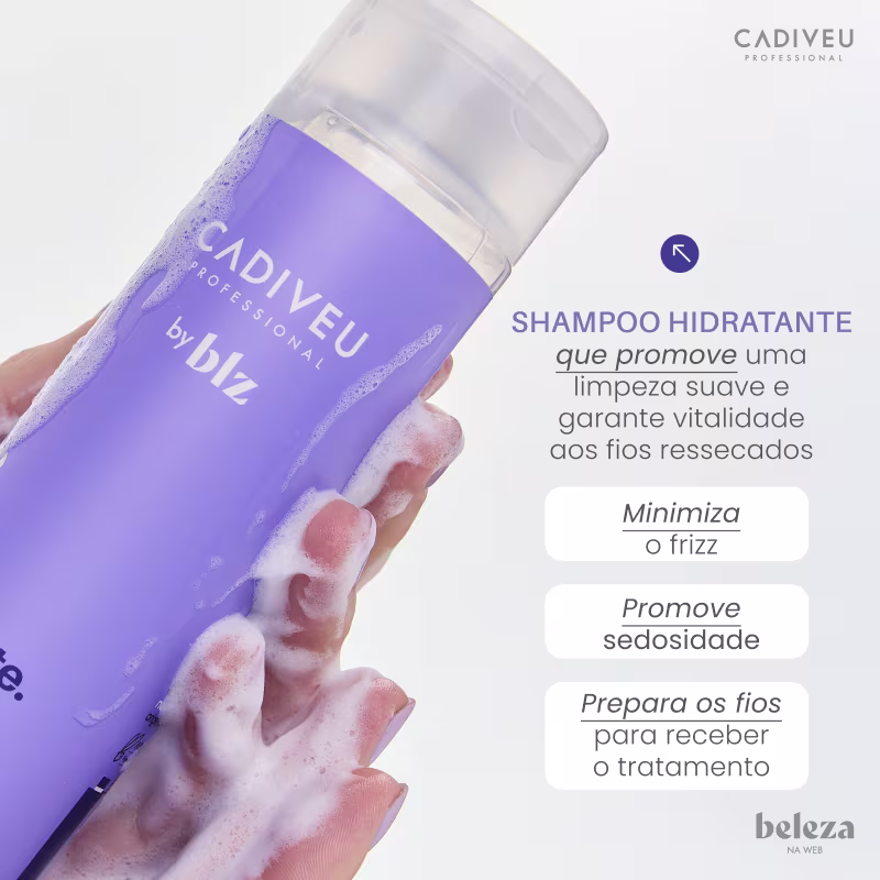 Kit Cadiveu Professional Essentials Hydrate by BLZ Completo (5 Produtos)