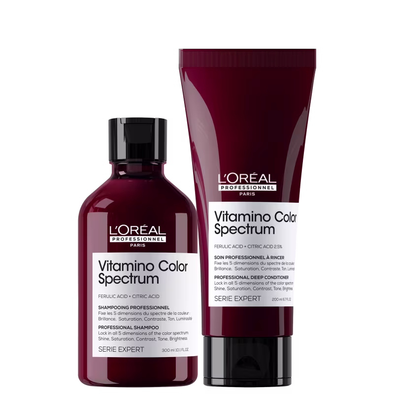 Kit L'Oréal Professionnel Vitamino Color Spectrum: Shampoo 300ml; e Condicionador 200ml