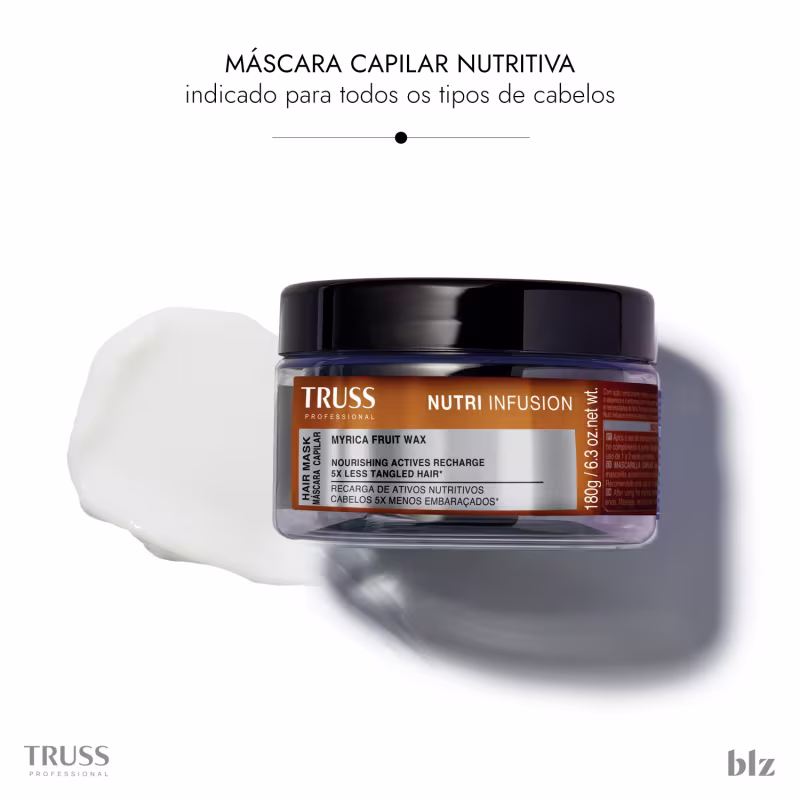 Kit TRUSS Nutri Infusion Trio Essencial, 3 produtos.