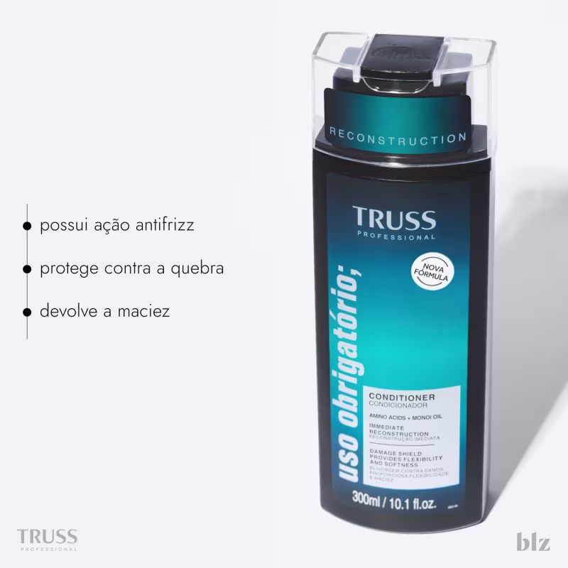 Kit TRUSS Uso Obrigatório Trio Essencial, 3 produtos.