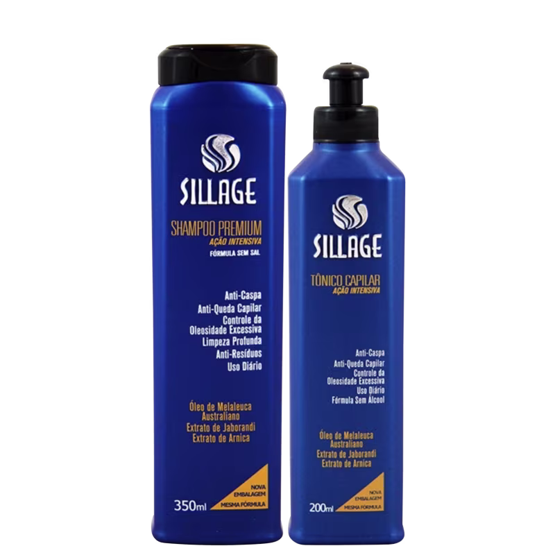 Kit Sillage Ação Intensiva Duo Home Care, 2 produtos.