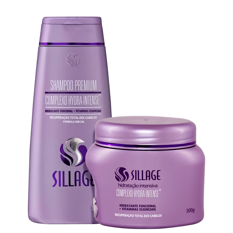 Kit Sillage Premium Hydra-Intense Duo, 2 produtos.