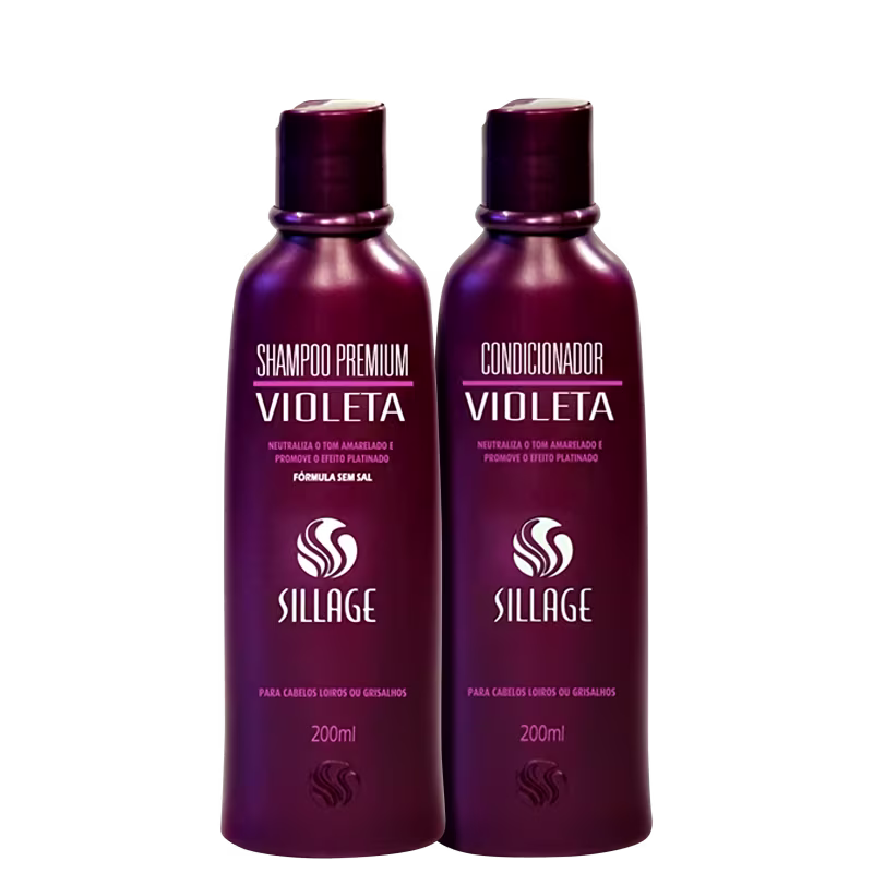 Kit Sillage Premium Violeta Duo, 2 produtos.