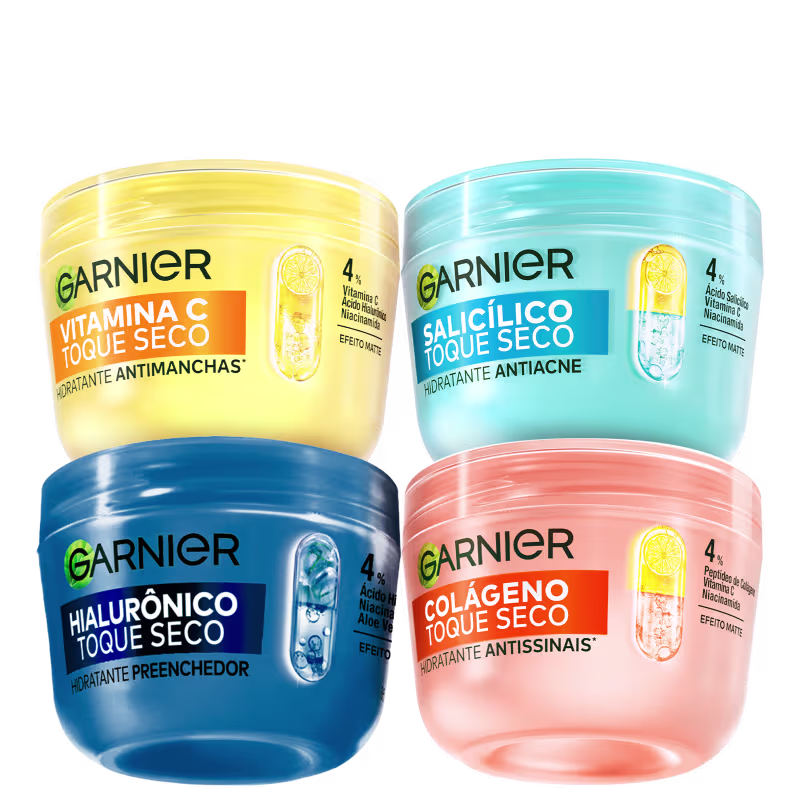 Kit Garnier Toque Seco Creams (4 Produtos)