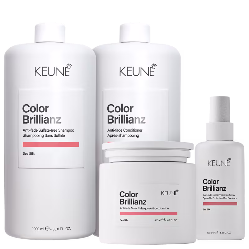 Kit Keune Color Brillianz Completo Super (4 Produtos)