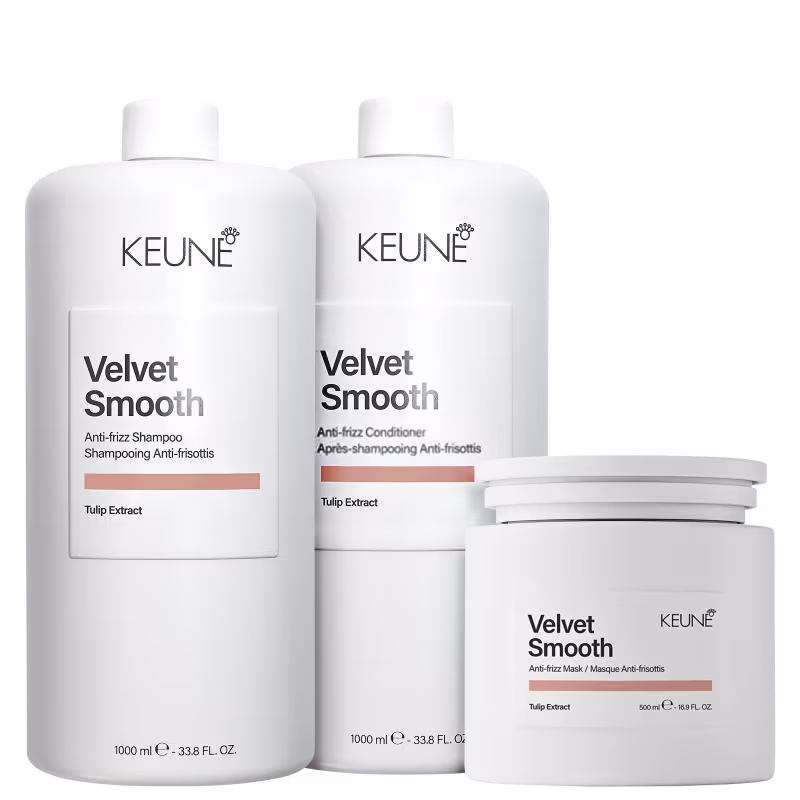 Kit Keune Velvet Smooth Trio Super (3 Produtos)