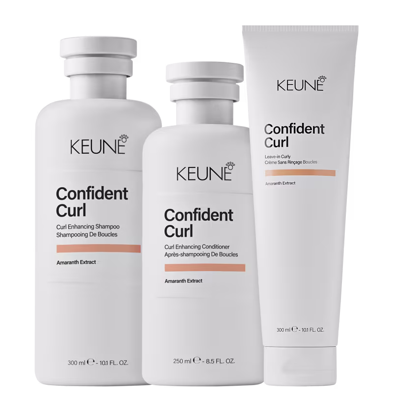 Kit Keune Confident Curl Curly Trio (3 Produtos)