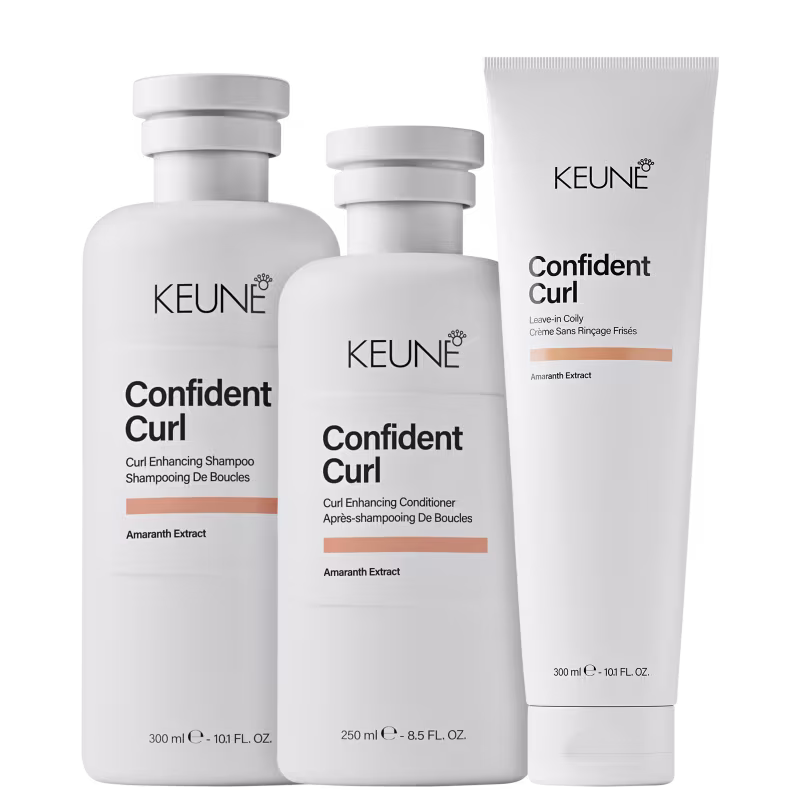 Kit Keune Confident Curl Coily Trio (3 Produtos)