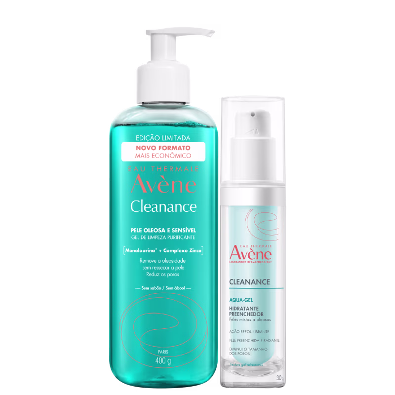 Kit Avène Rotina Prática Pele Oleosa (2 Produtos)