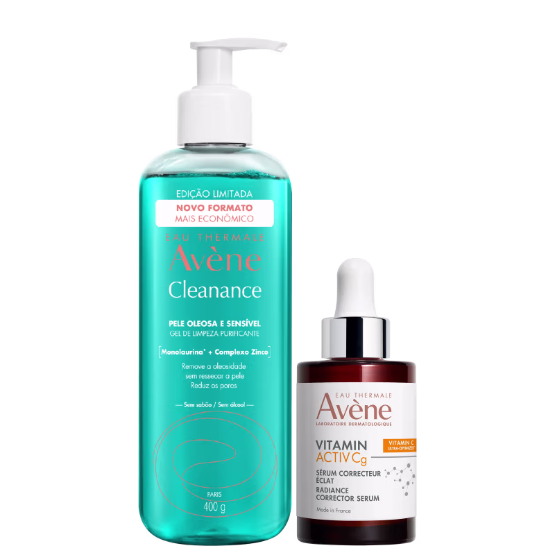 Kit Avène Rotina Pele Glow (2 Produtos)
